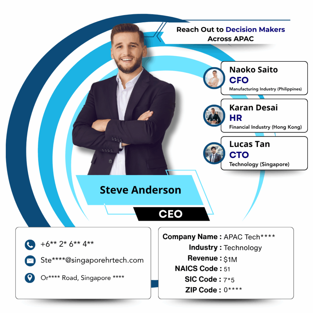 APAC Business Email List by Data Maelumat