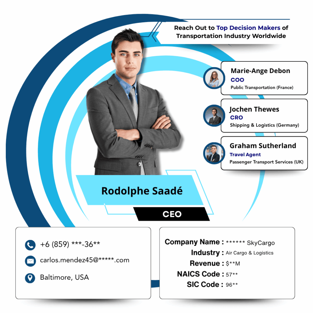 Transportation email list by Data Maeumat