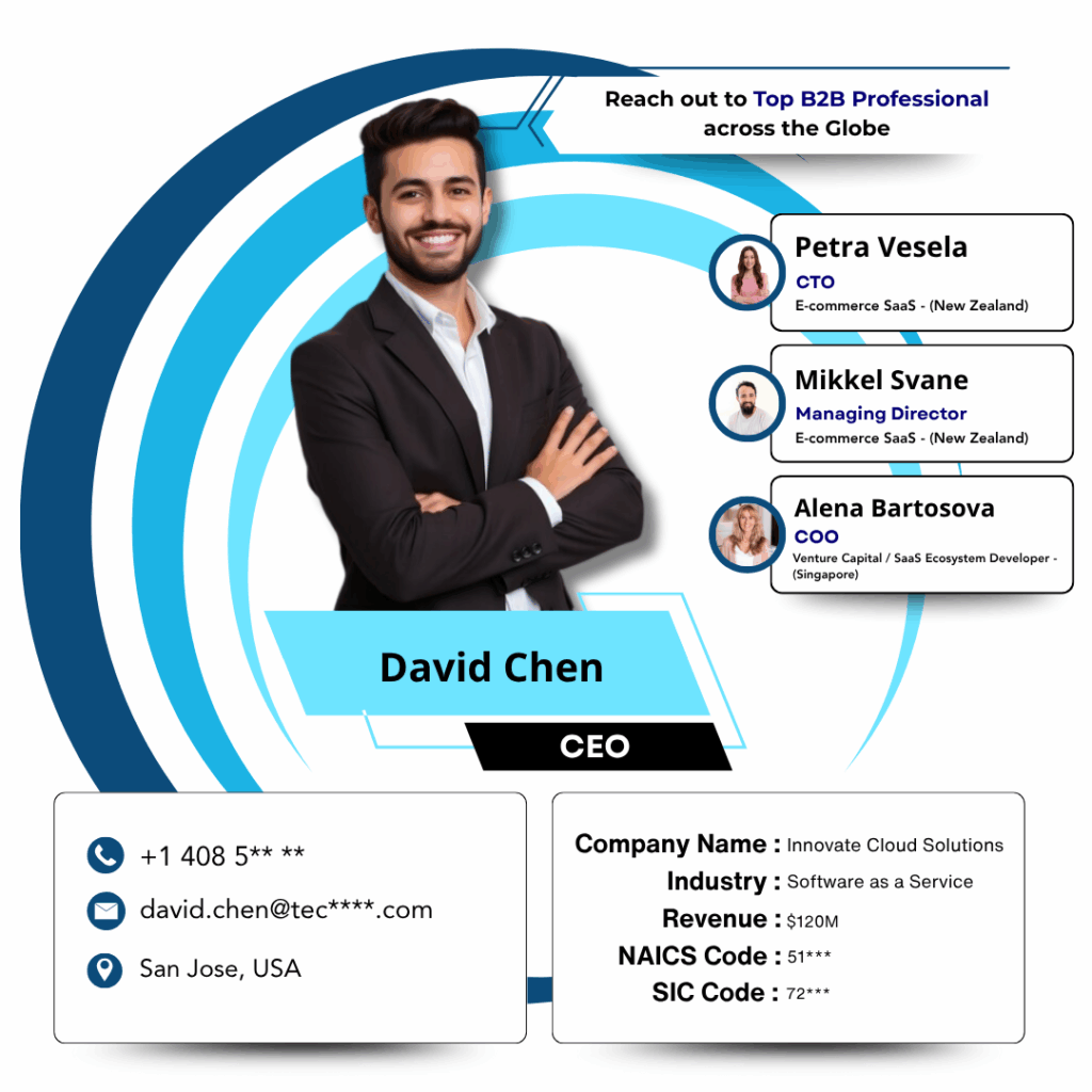 B2B professional email list by Data Maelumat