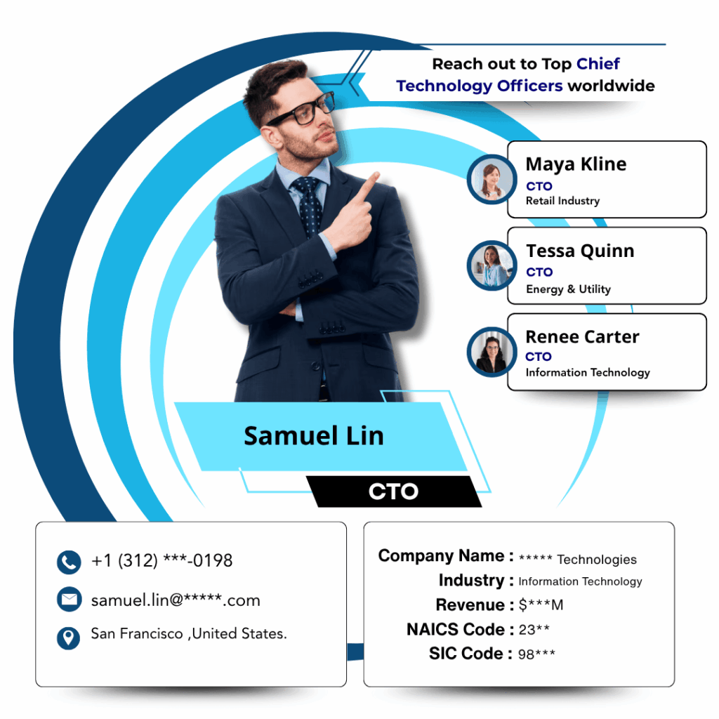 CTO email list by Data Maelumat