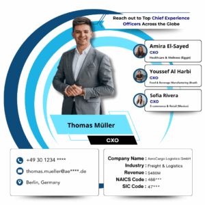 CXO Email List | 579,329+ Chief Experience Officer Contact List