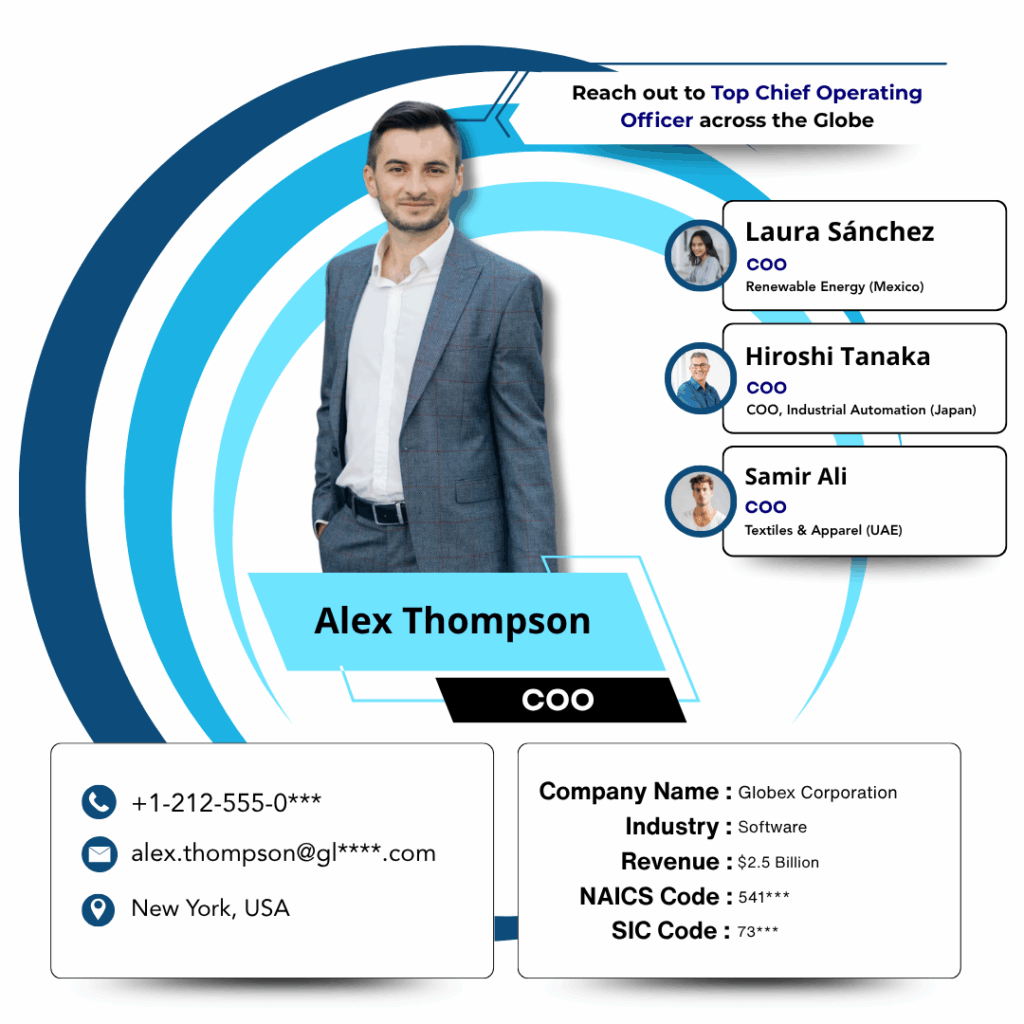 Chief Operating Officer by data maelumat