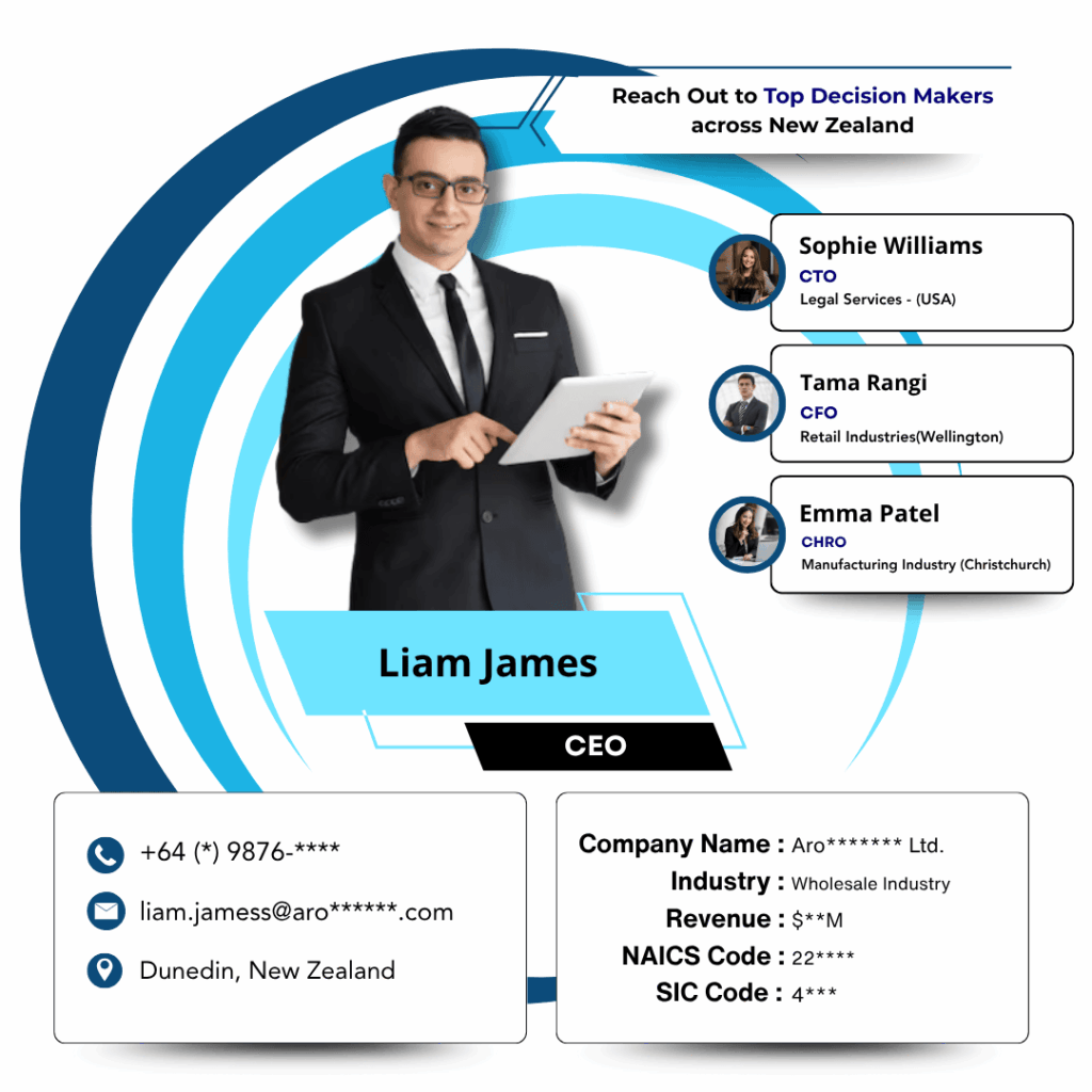 New Zealand email list by Data Maelumat