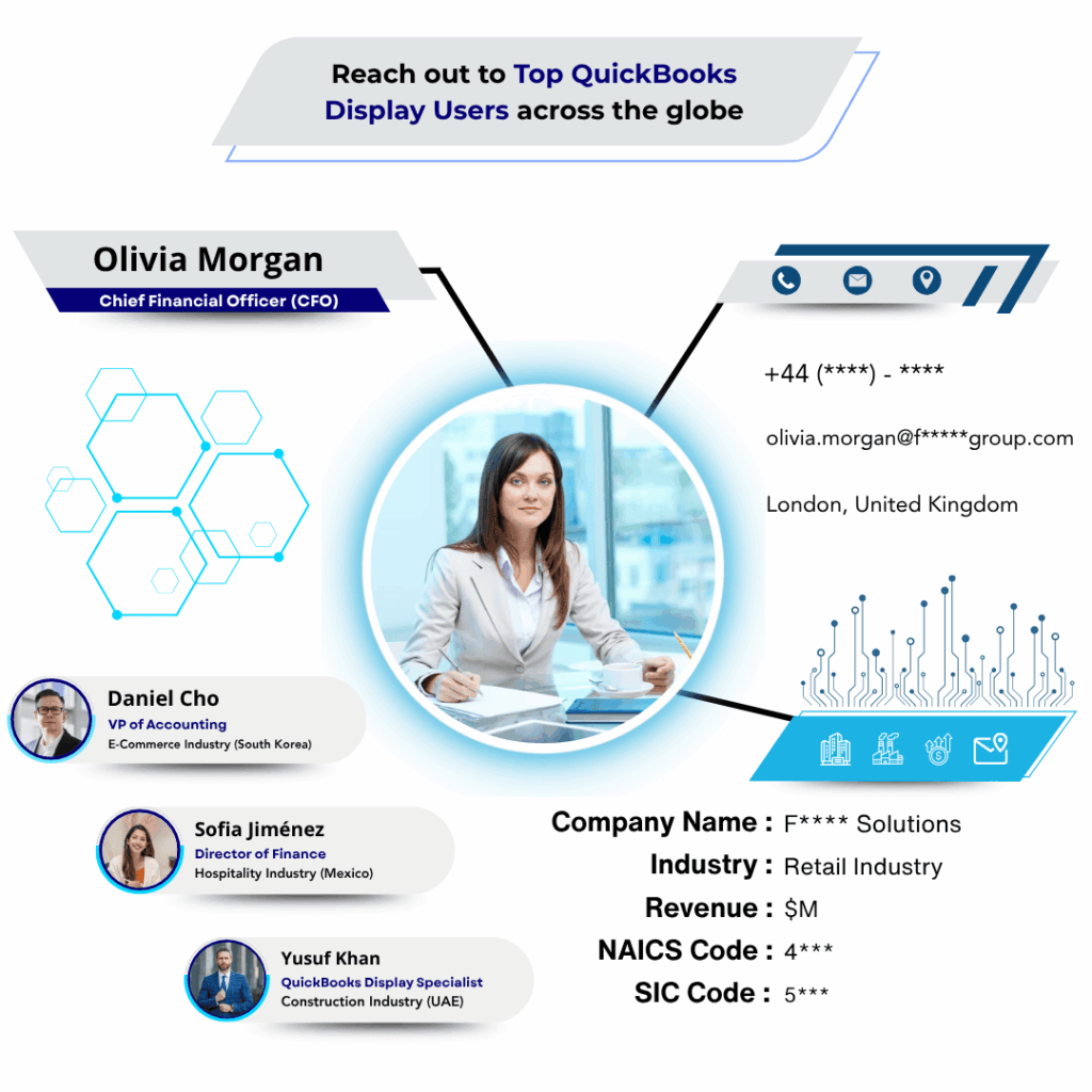 QuickBooks Display Users Email List by Data Maelumat