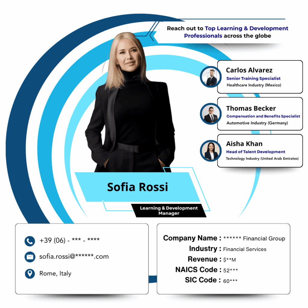 Learning & Development Professional Email list by Data Maelumat