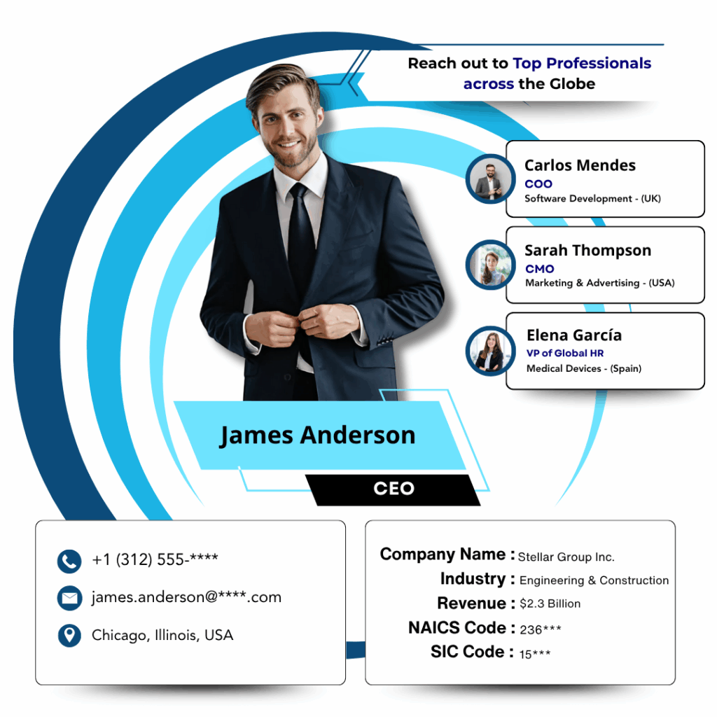 Professionals Email List by Data Maelumat