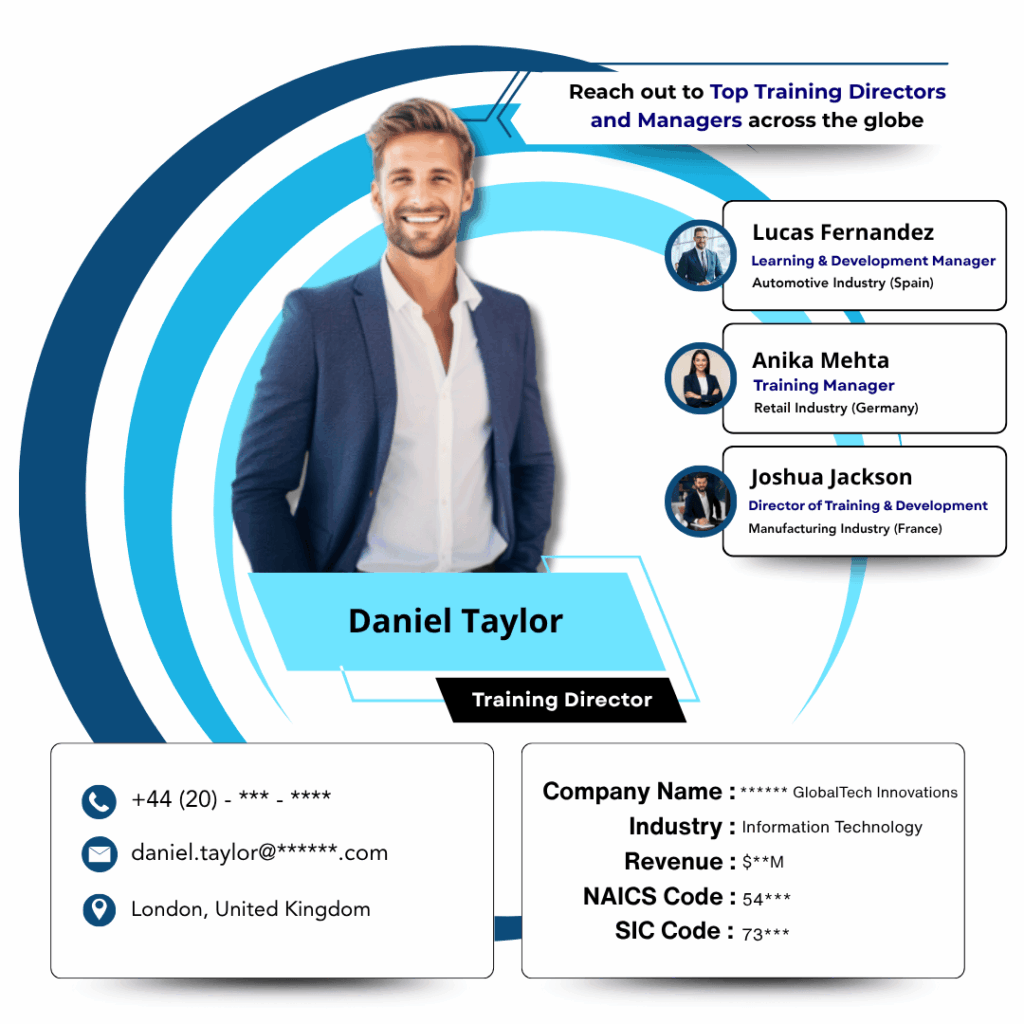 Training Directors and Managers Email List by Data Maelumat