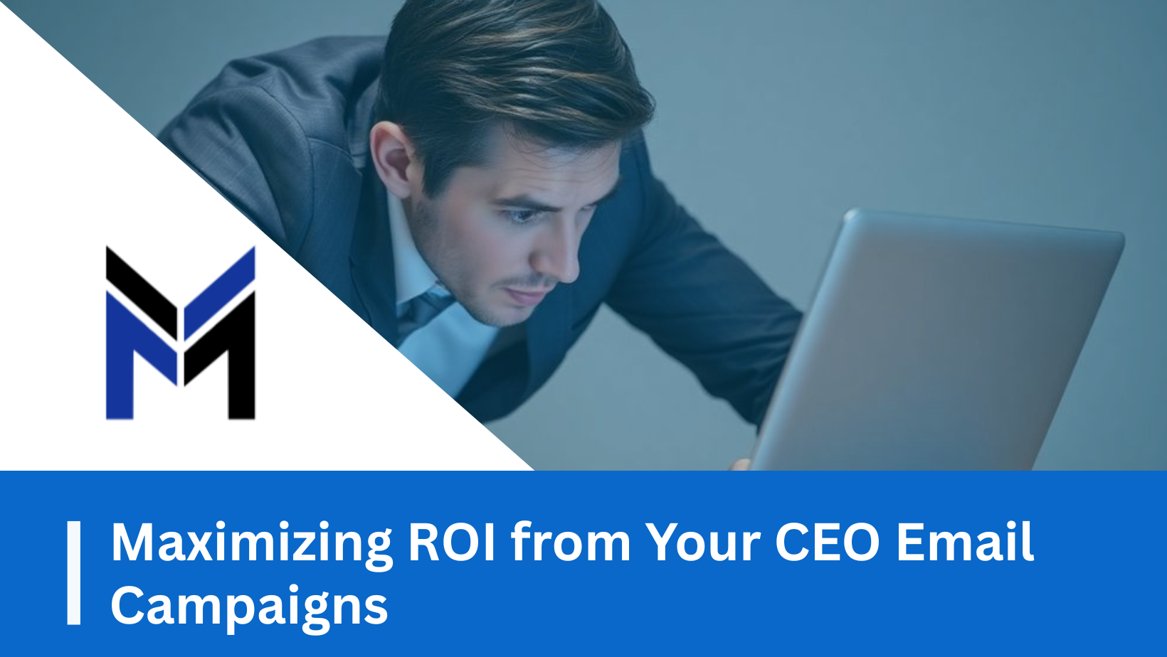 A person checking their laptop