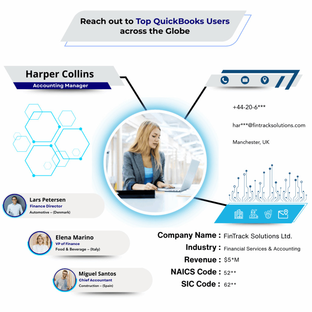 QuickBooks Enterprise Users Email List by Data Maelumat