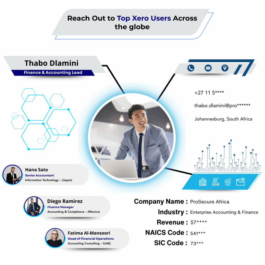 Xero Users Email List by Data Maelumat