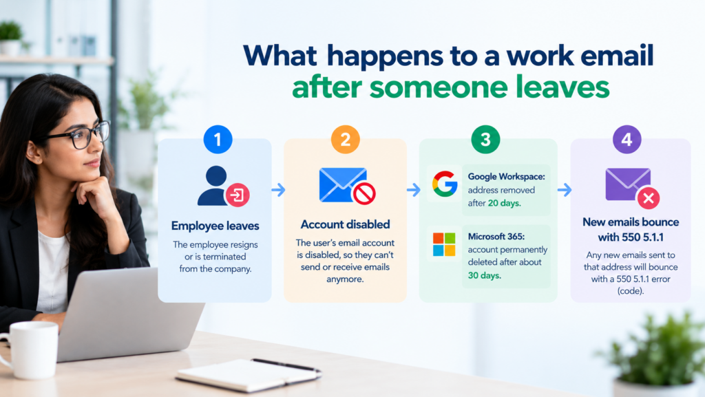 What Happens to Work Email After Departure